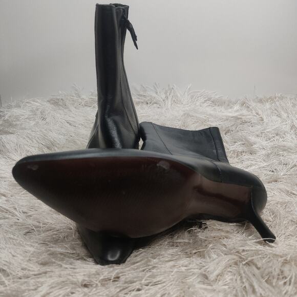 Y2K Cole haan pointed kitten heel bootie sz 6 - Picture 5 of 6